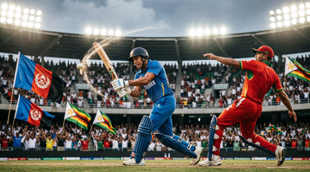 afghanistan national cricket team vs zimbabwe national cricket team timeline