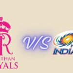 rajasthan royals vs mumbai indians timeline