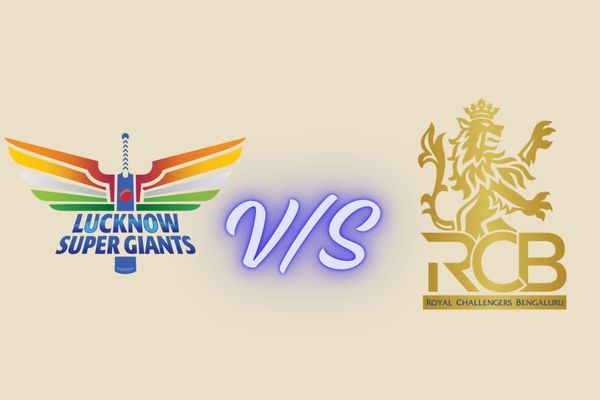 lucknow super giants vs royal challengers bengaluru timeline