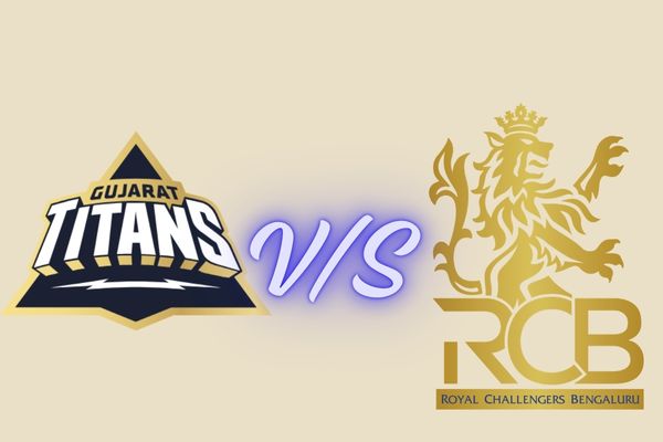 gujarat titans vs royal challengers bengaluru timeline