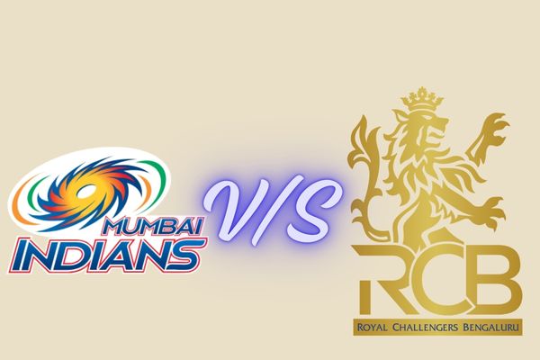 mumbai indians vs royal challengers bengaluru timeline