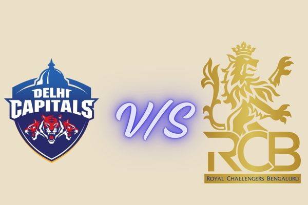 delhi capitals cricket vs royal challengers cricket timeline