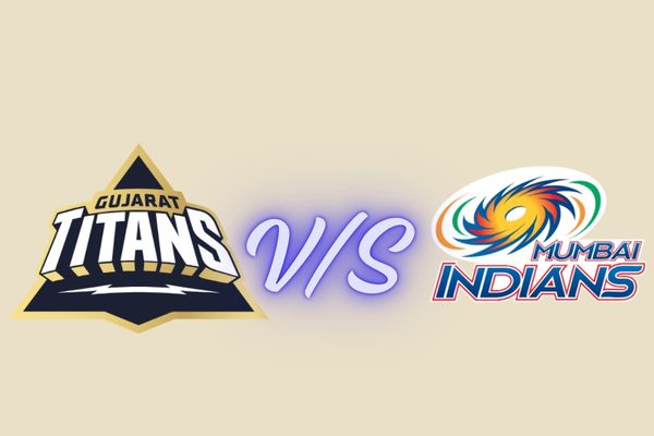gujarat titans vs mumbai indians timeline