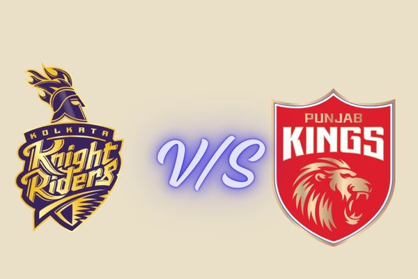 kolkata knight riders vs punjab kings timeline