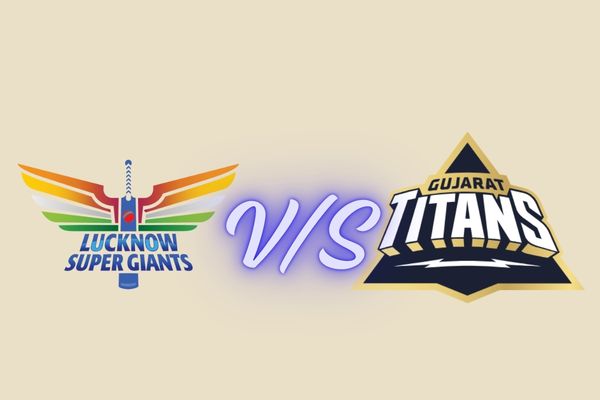 lucknow super giants vs gujarat titans timeline