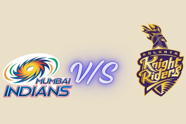 mumbai indians vs kolkata knight riders timeline