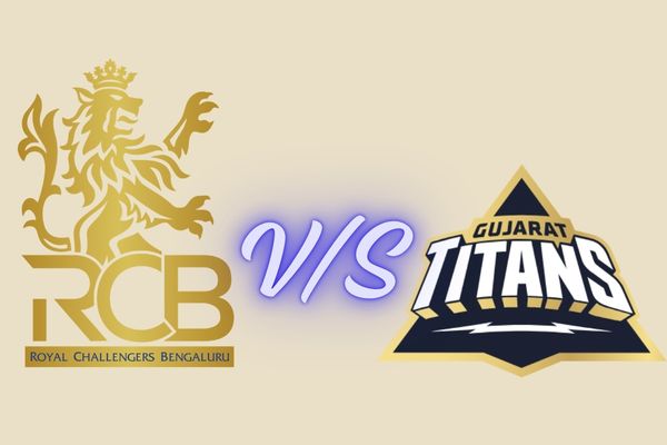 royal challengers bengaluru vs gujarat titans timeline