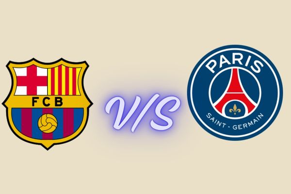 fc barcelona vs psg timeline