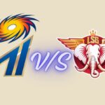 mumbai indians vs lucknow super giants timeline