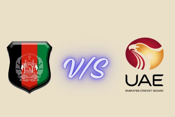 afghanistan national cricket team vs united arab emirates national cricket team timeline