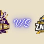 quetta gladiators vs peshawar zalmi timeline